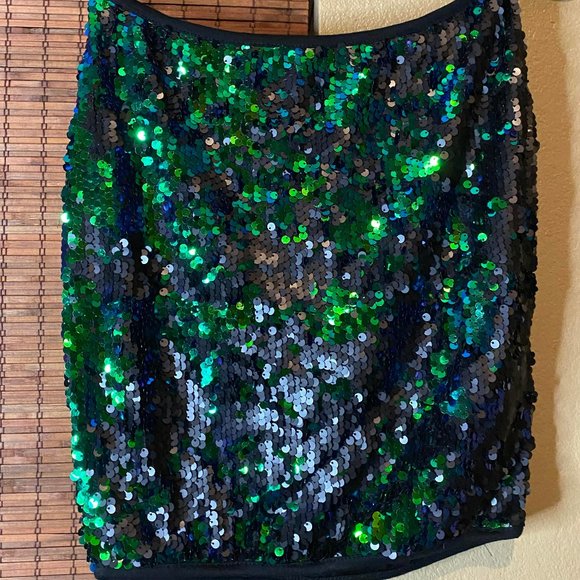 Medium Sequin mini skirt - Picture 1 of 2